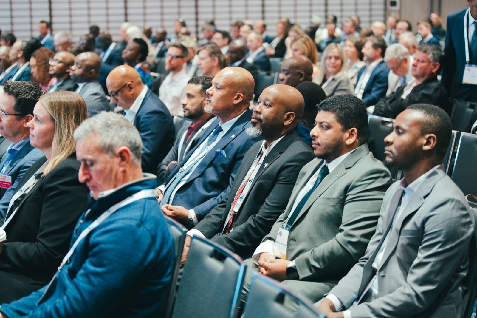 SAS Logistics team members attending Africa Down Under 2026 sessions in Perth Australia